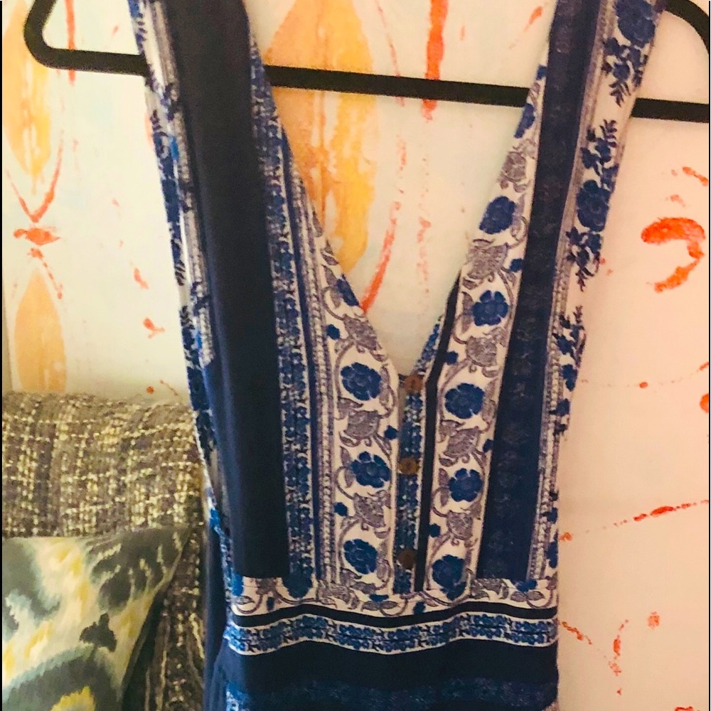 Free Peoples Floral Jumpsuit